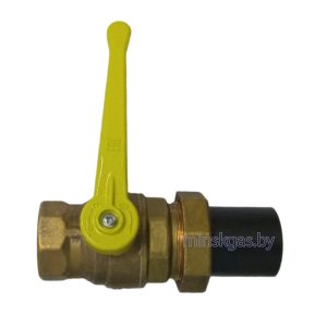 Кран шаровой NOVOGAS КШ-25 (газ) ВхВ (рычаг)